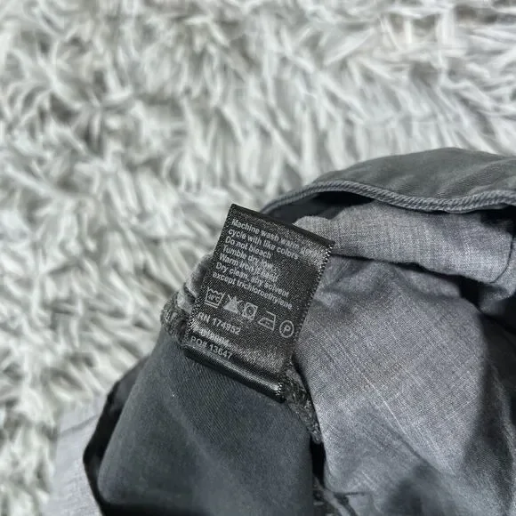 Flint And Tinder Shorts Mens 32 Black Chino Stretch Flat Front Casual Short - Picture 10 of 12